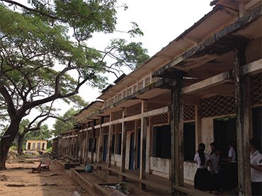 Sanitation in rural secondary school
